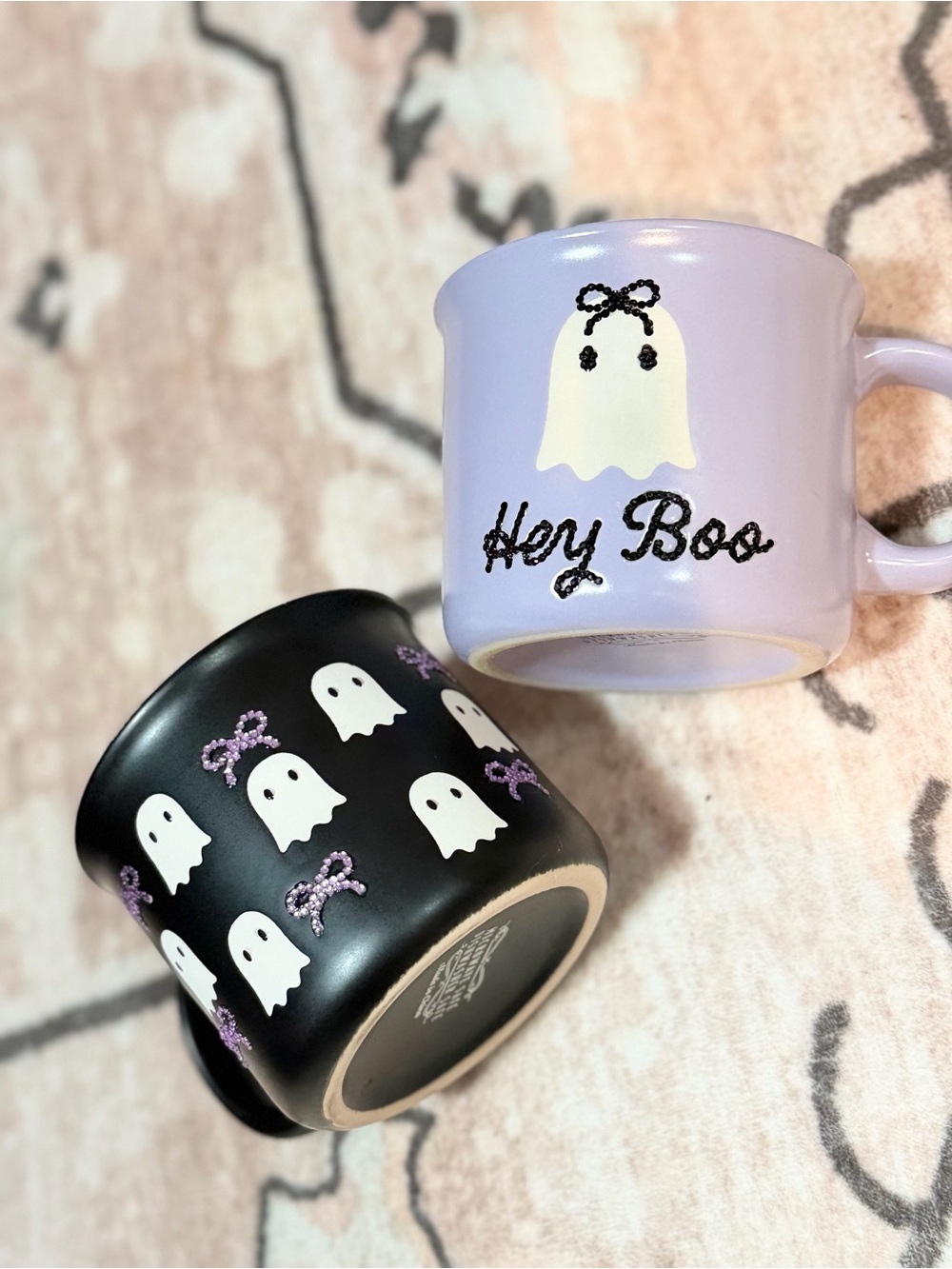Custom Halloween Ghost Mug Set